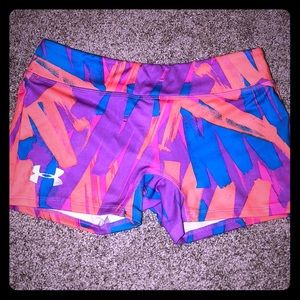 YMD Girl’s Under Armour Fitted Heat Gear Shorts